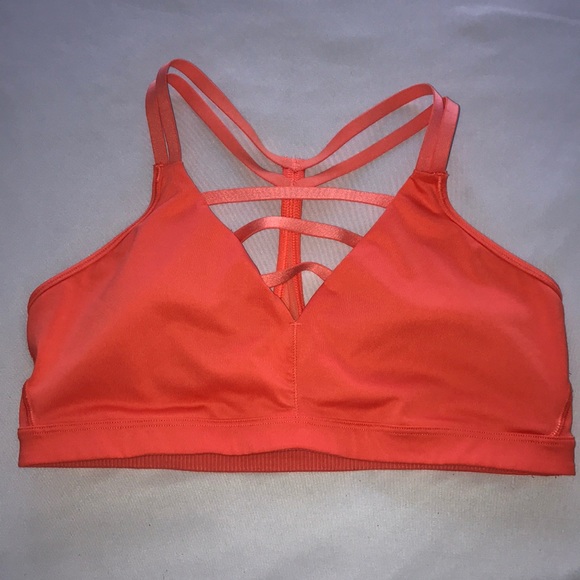 Victoria's Secret Other - Victoria’s Secret VSX Orange Strappy Sports Bra